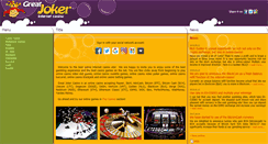 Desktop Screenshot of greatjoker.com